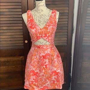 NWT Sans Souci floral young girl dress size S